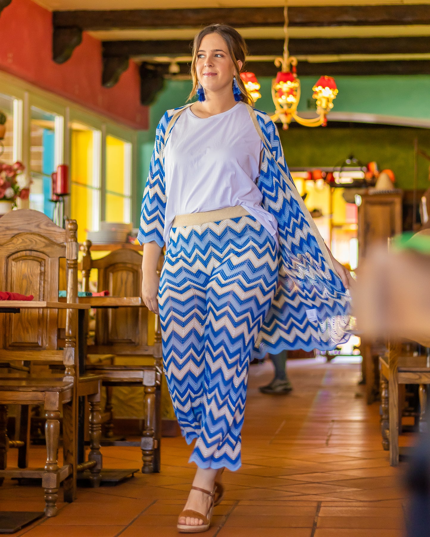 JIMENA | Missoni knit coat