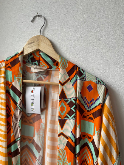 EGIPTO | Quimono estampado étnico