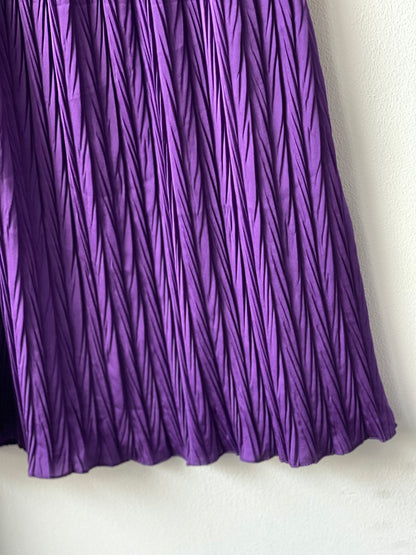 PALOMA | Pleated midi skirt