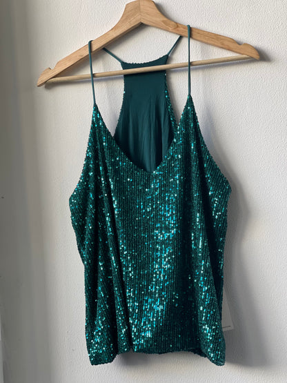 BRILLO | Top de lentejuelas