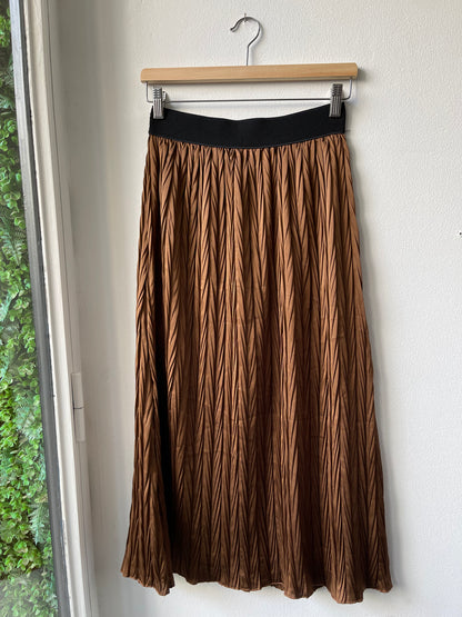 PALOMA | Pleated midi skirt