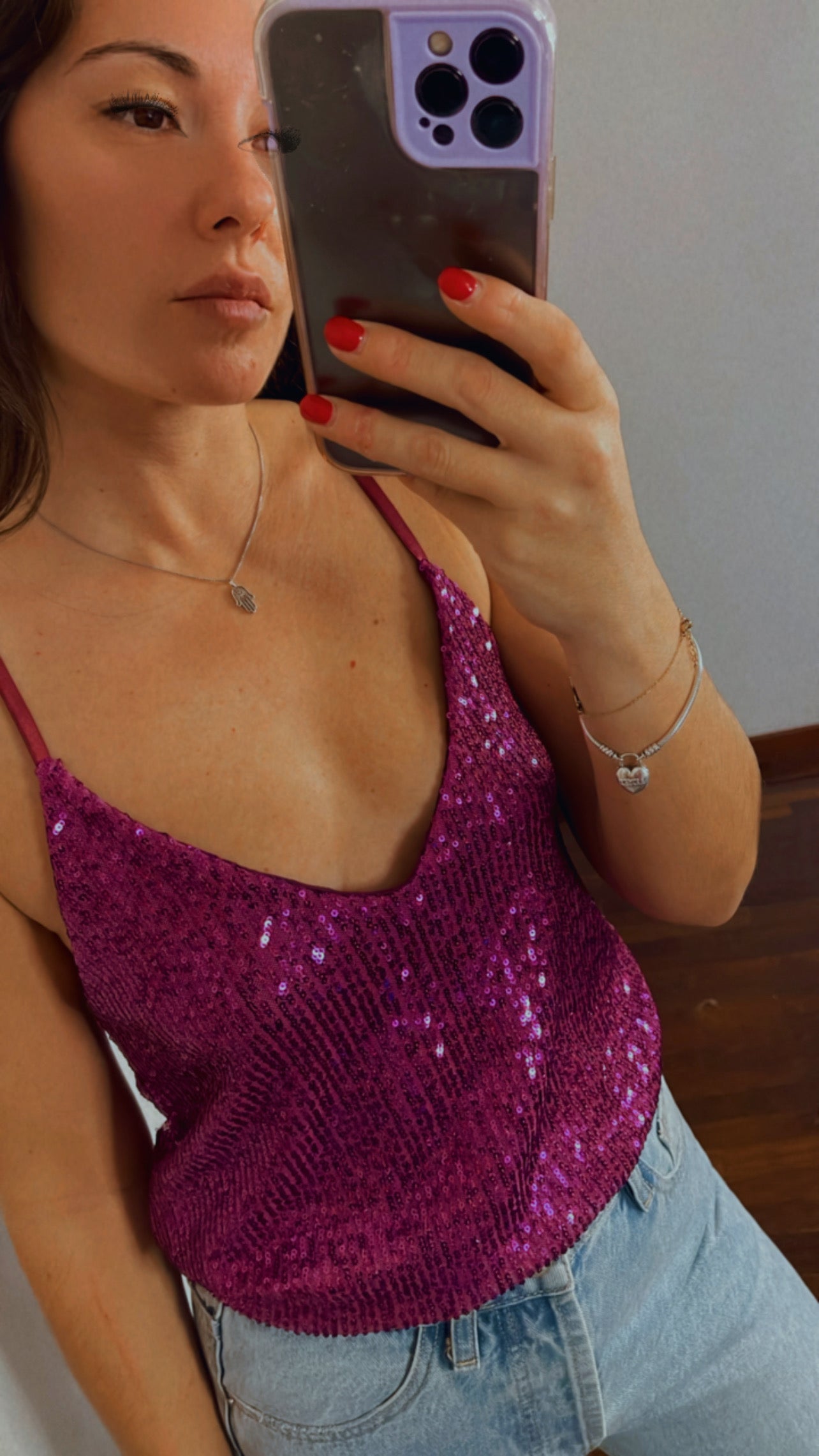 BRILLO | Top de lentejuelas