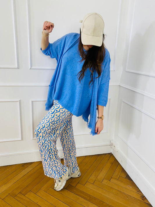 TALITA | Pantalón fluido estampado