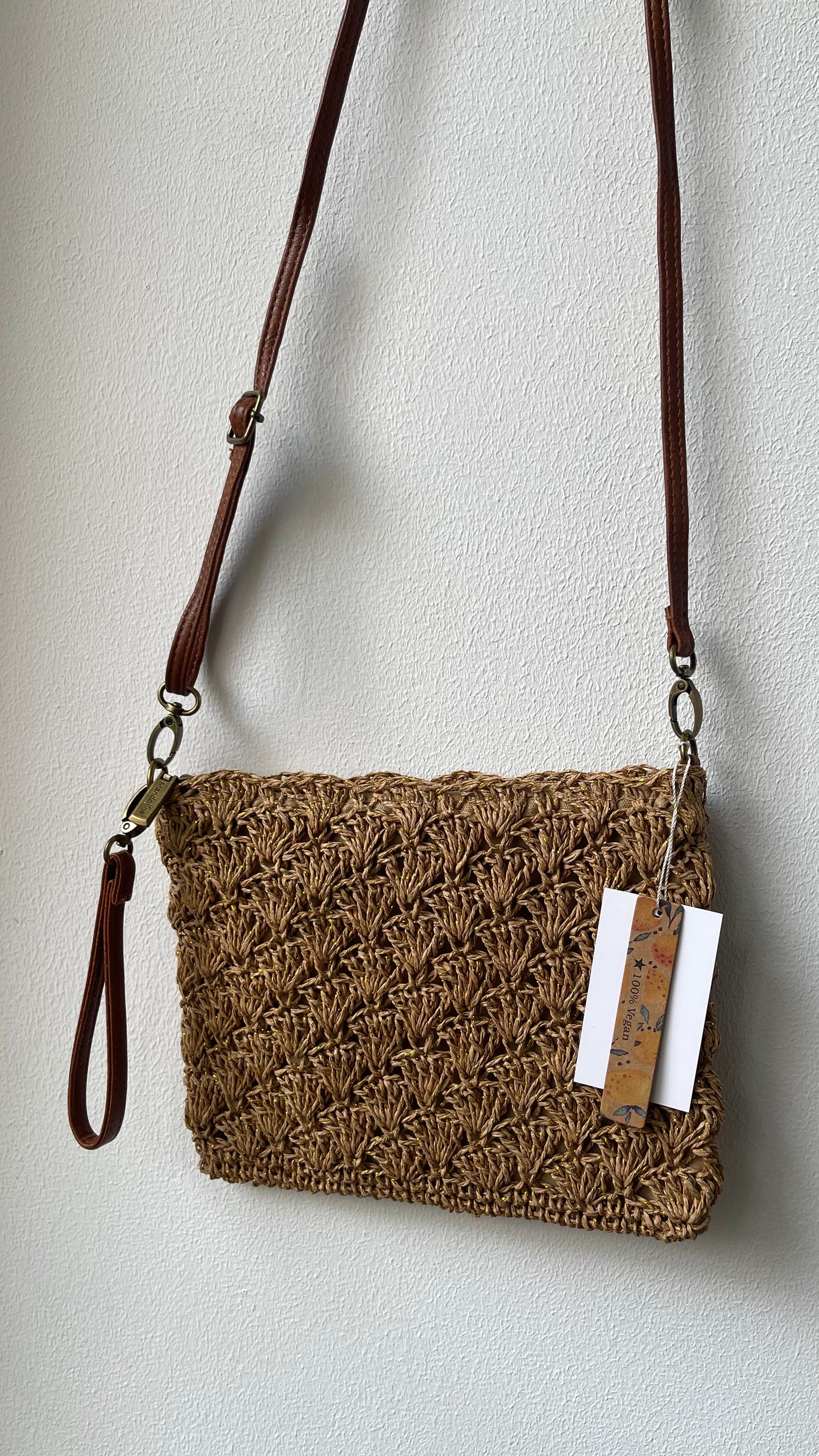 ROSA | bolsa de paja