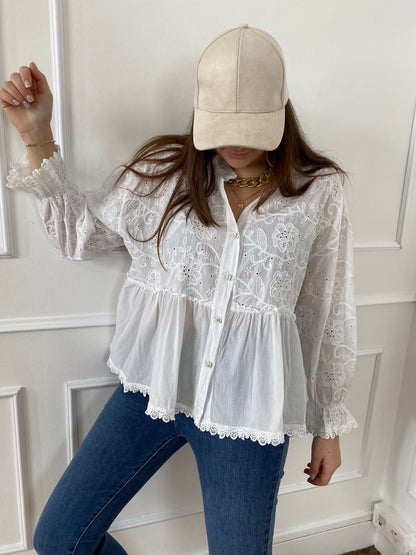 ROMANCE | Embroidered shirt
