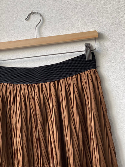 PALOMA | Pleated midi skirt