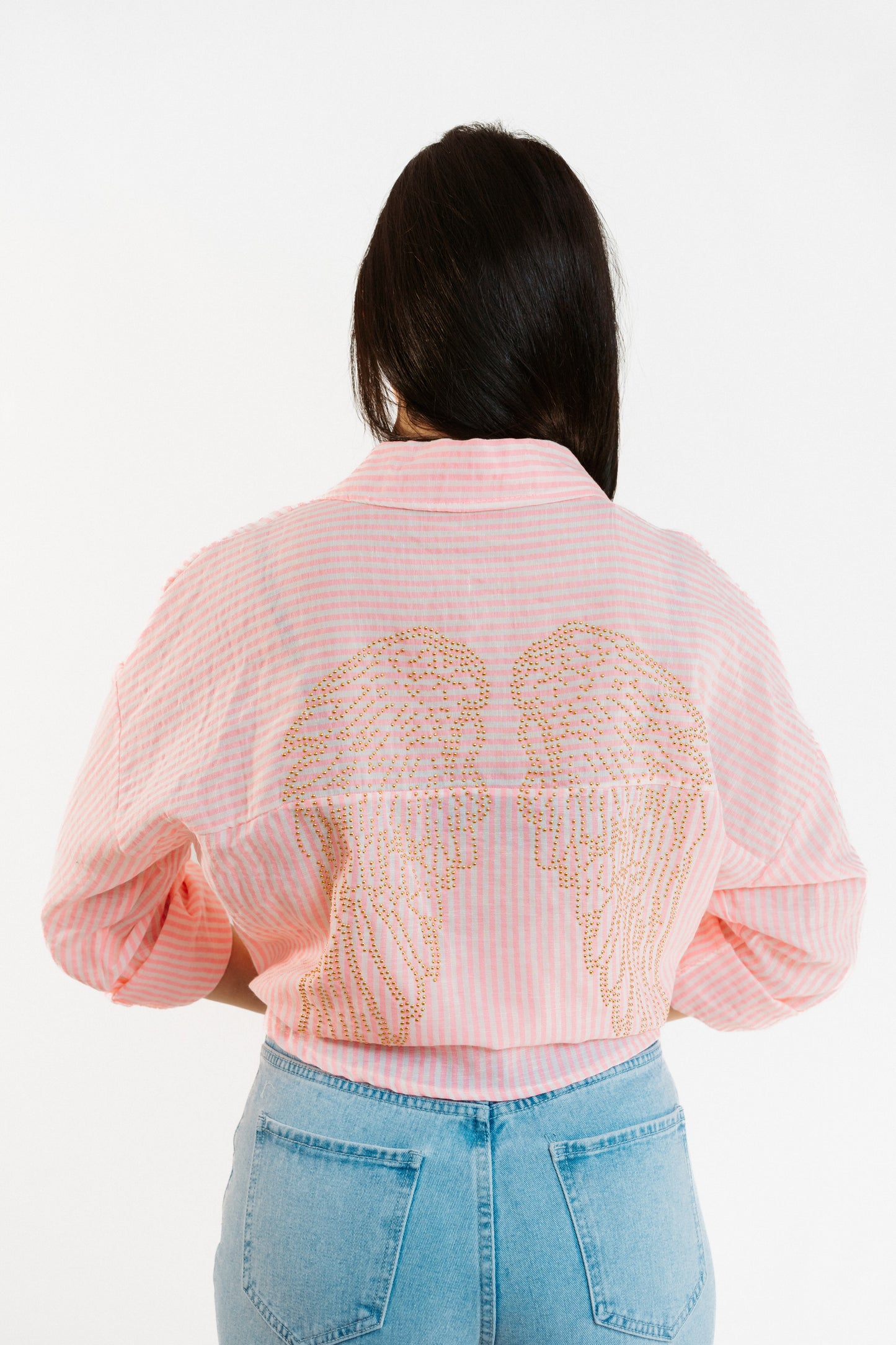 ALAS | Camisa larga a rayas