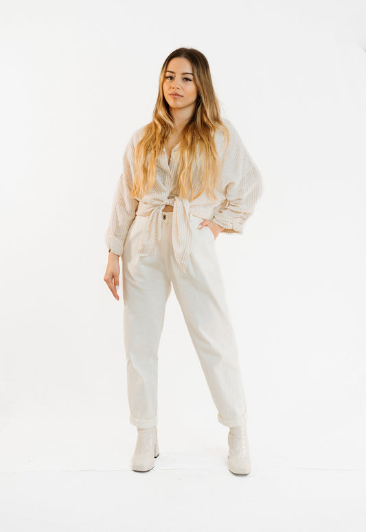 PERLA | pantalones estilo holgados