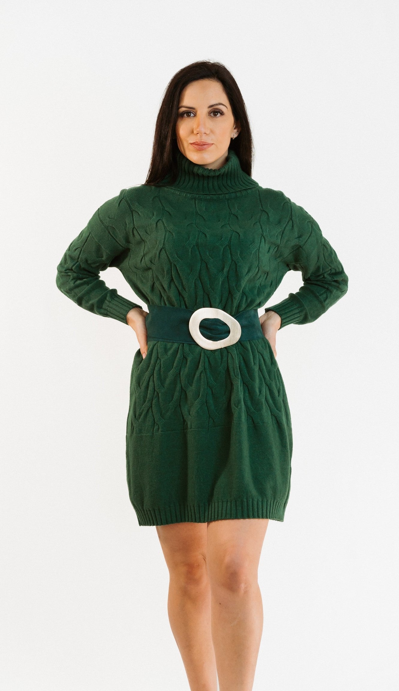 EMMA | vestido de cuello alto