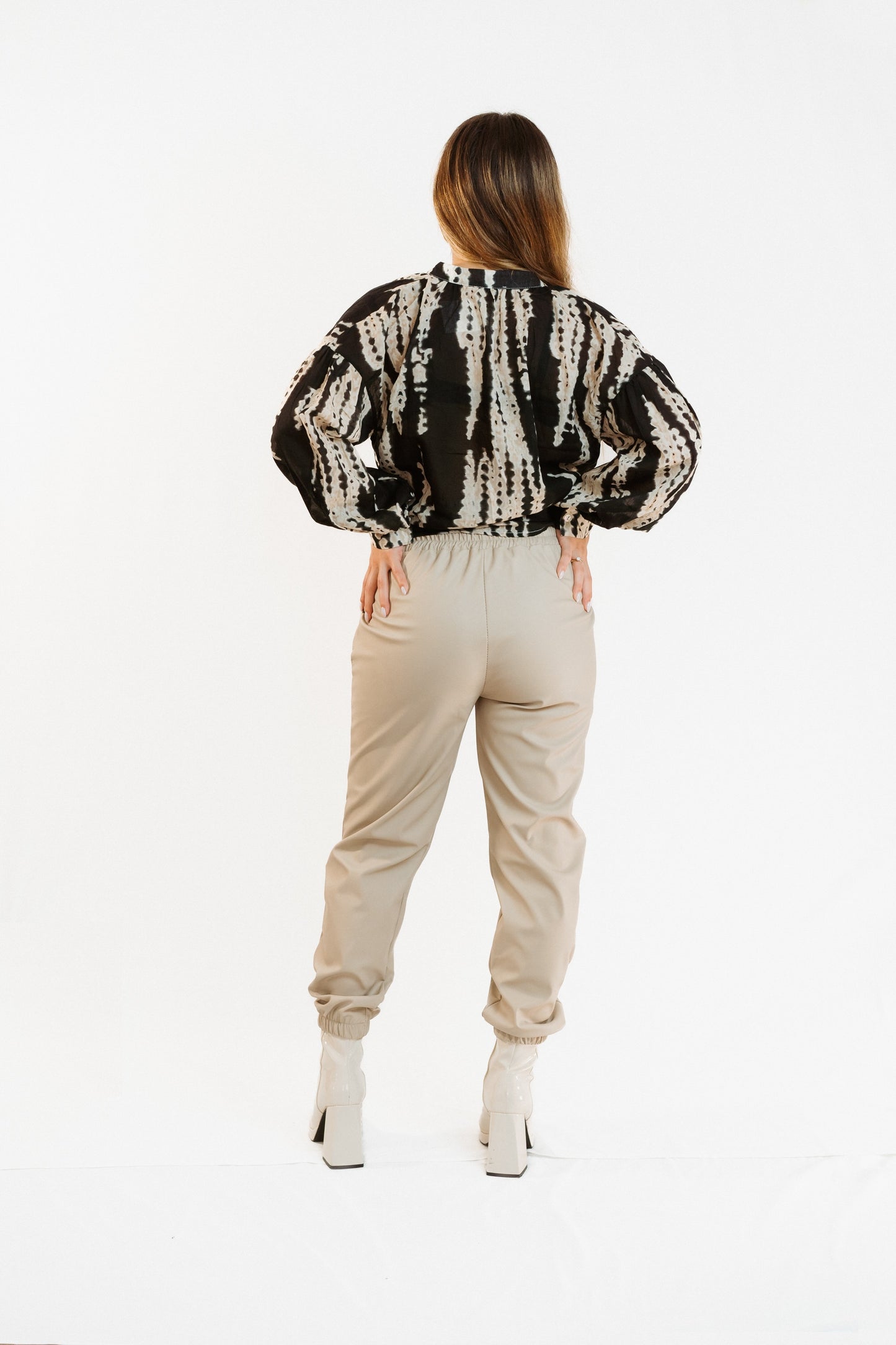 BORELI | Pantalones de cuero ecológico