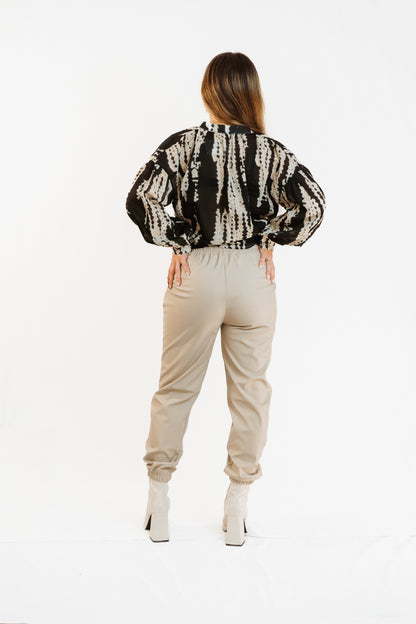 BORELI | Pantalones de cuero ecológico