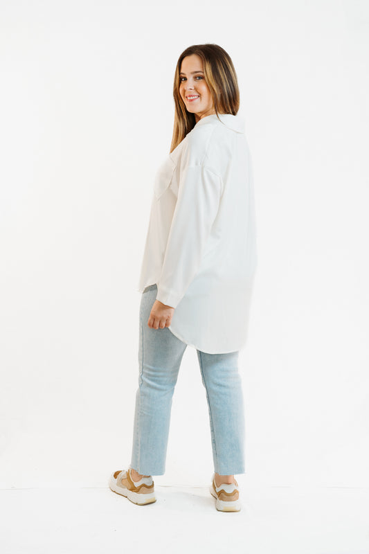 TREVÍ | Camisa básica raso