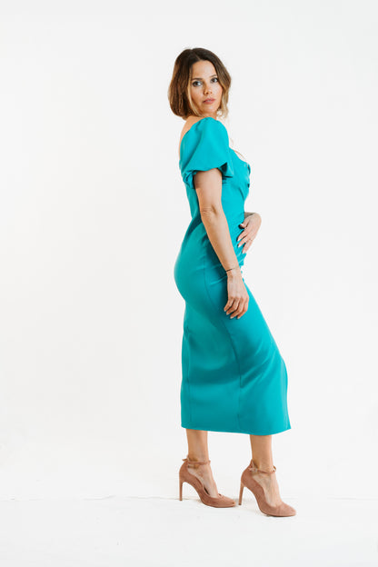 CARLOTA | Draped Maxi Dress