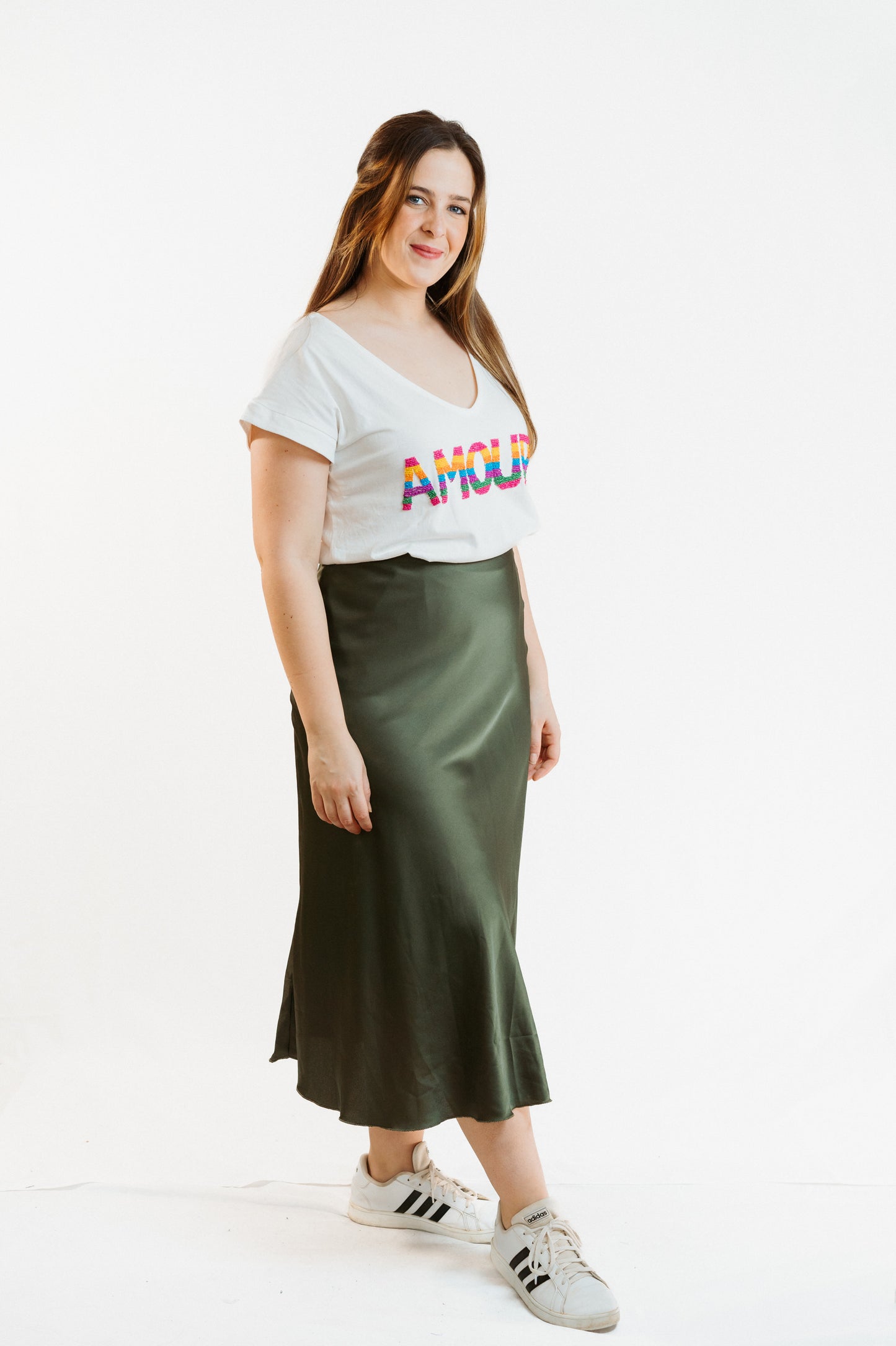 AMOUR | T shirt com missangas
