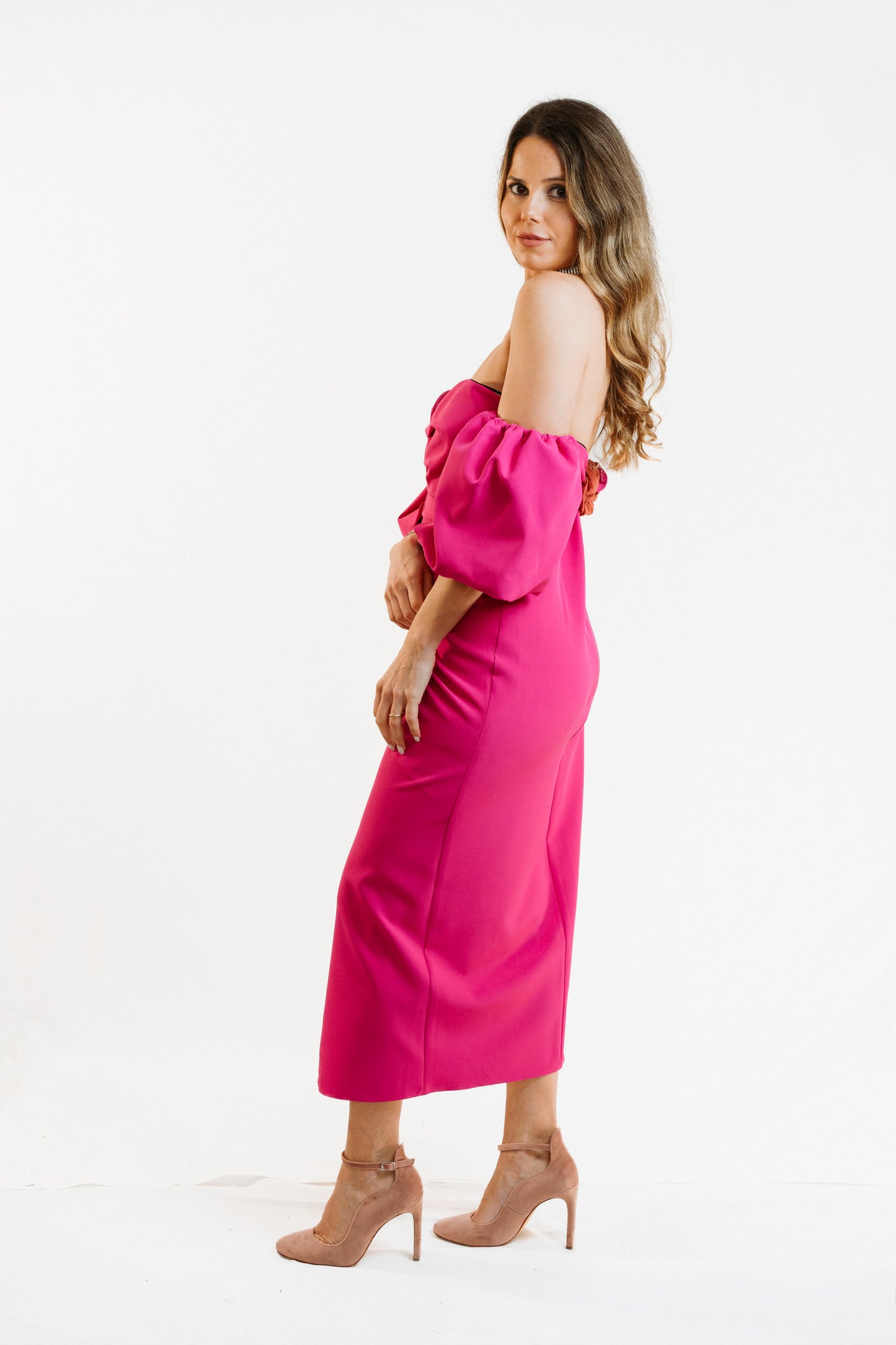 CARLOTA | Draped Maxi Dress