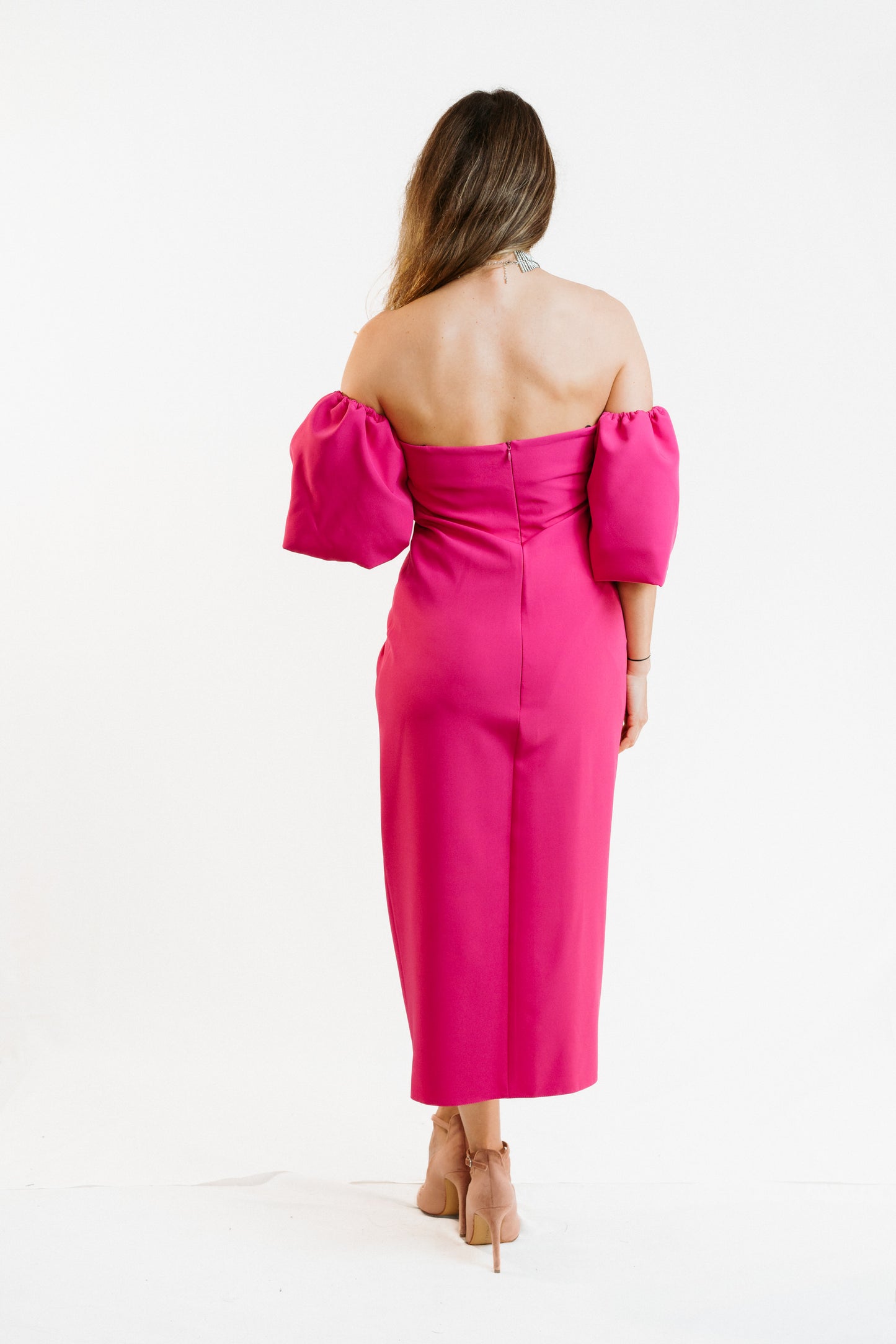 CARLOTA | Draped Maxi Dress