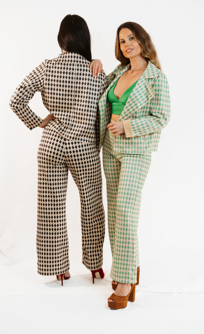 MACARONI | Blazer and pants set