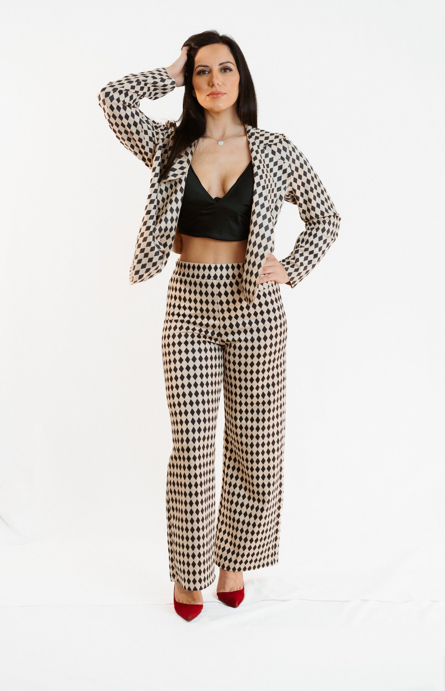 MACARONI | Blazer and pants set