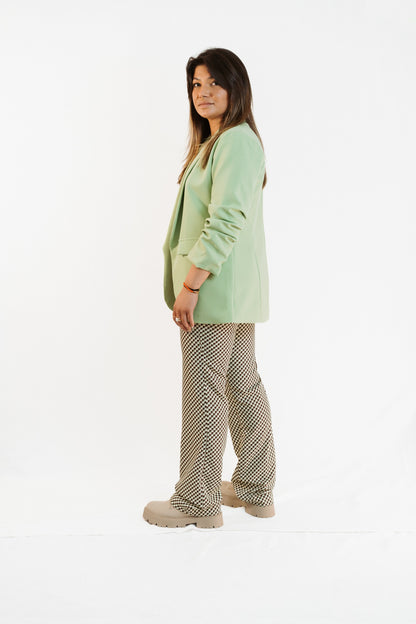 LEMON | Geometric print pants