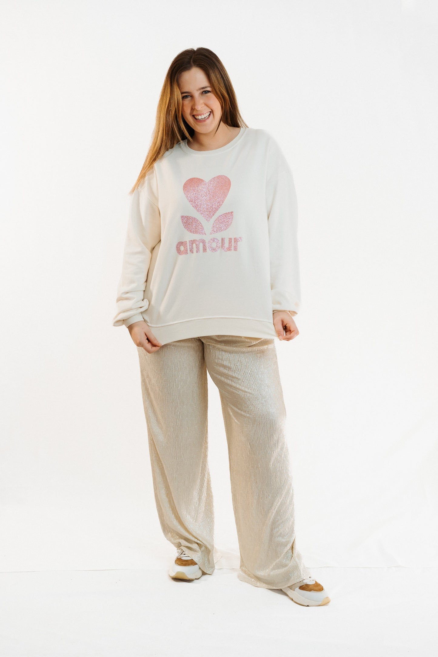 AMOR | Sudor letras brillantes
