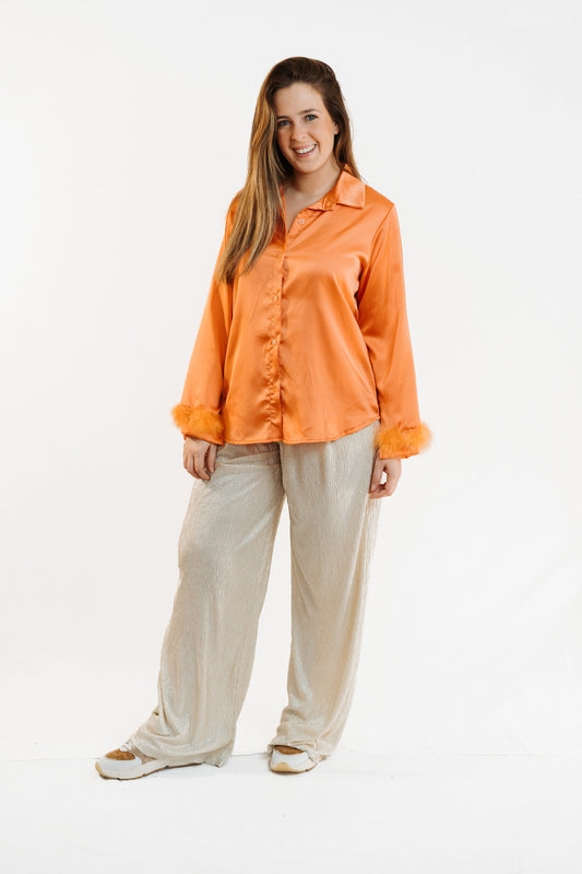 PLUMAS | Camisa con plumas